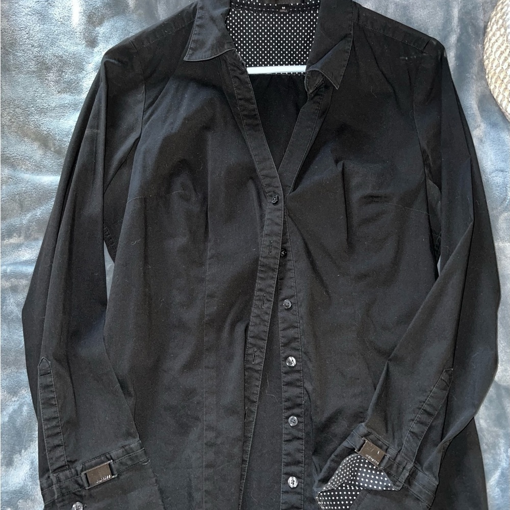 Black Button-Up Shirt